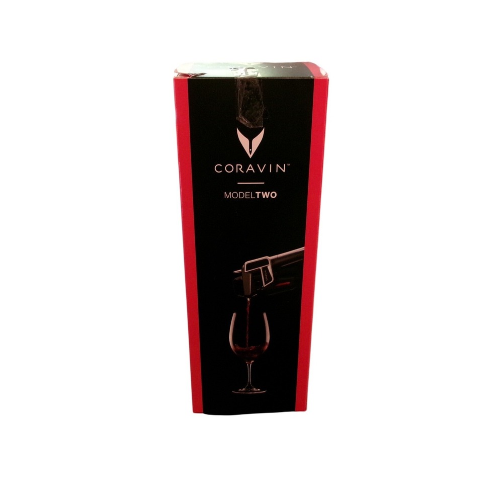 Coravin Model Two Wine Preservation System Open Box w/ 2 Capsules (1 Partial)